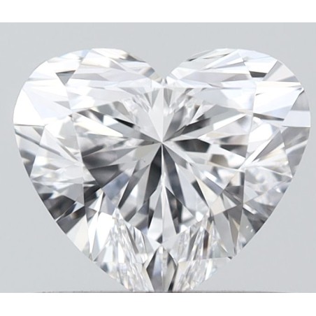 Diament serce, 0.6ct, VS2, D, GIA 1533573517